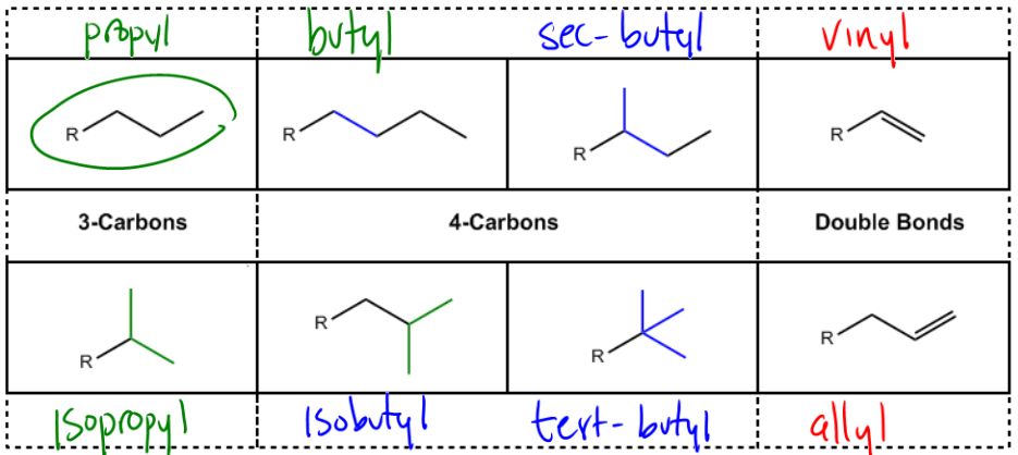 Alkyl Groups - Organic Chemistry Video | Clutch Prep