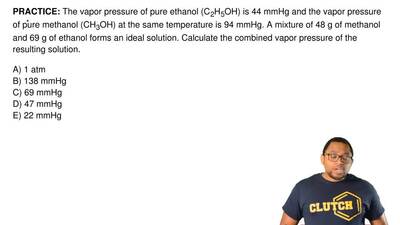 vapor pressure