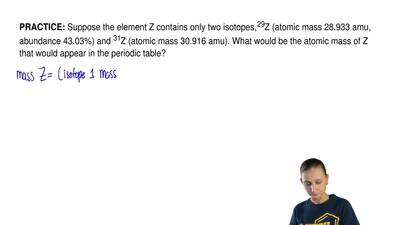 suppose the element z contains only two isotopes 29z atomic mass 28933 amu - Periodic Table Boron Atomic Mass suppose the element z contains only two isotopes 29z atomic mass 28933 amu - Periodic Table Boron Atomic Mass
